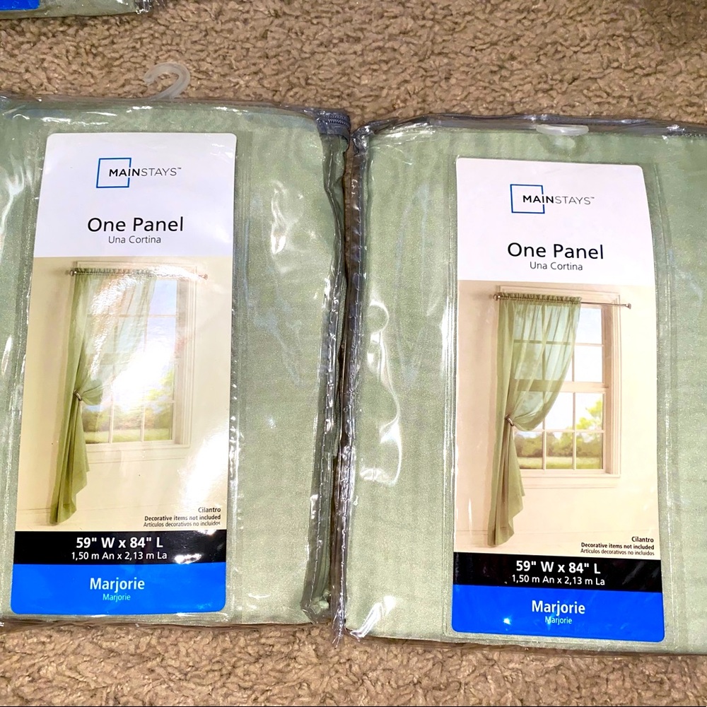 X2 Sheer 59” W x 84” L Panels